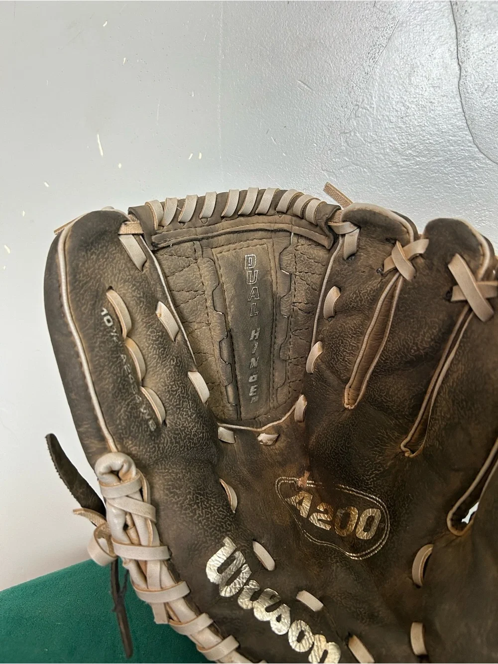 VTG Kirby Puckett Wilson Autograph Model A2151  R Throw 10” Baseball Glove Youth
